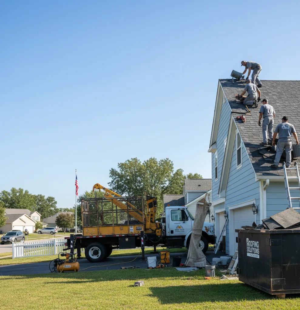 Roof Repair in North Rose